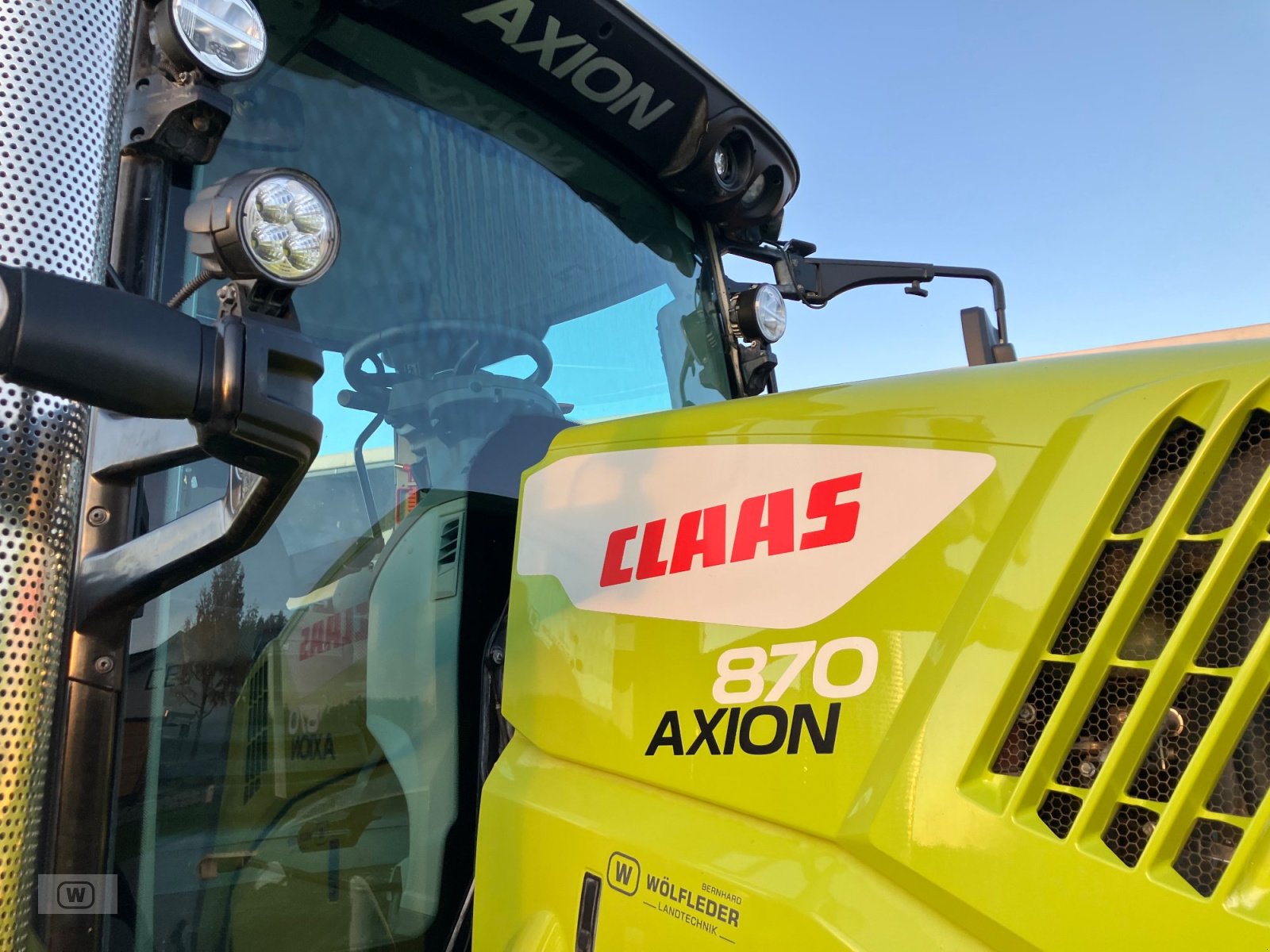 Traktor Türe ait CLAAS Axion 870 CMATIC  CEBIS, Gebrauchtmaschine içinde Zell an der Pram (resim 12)