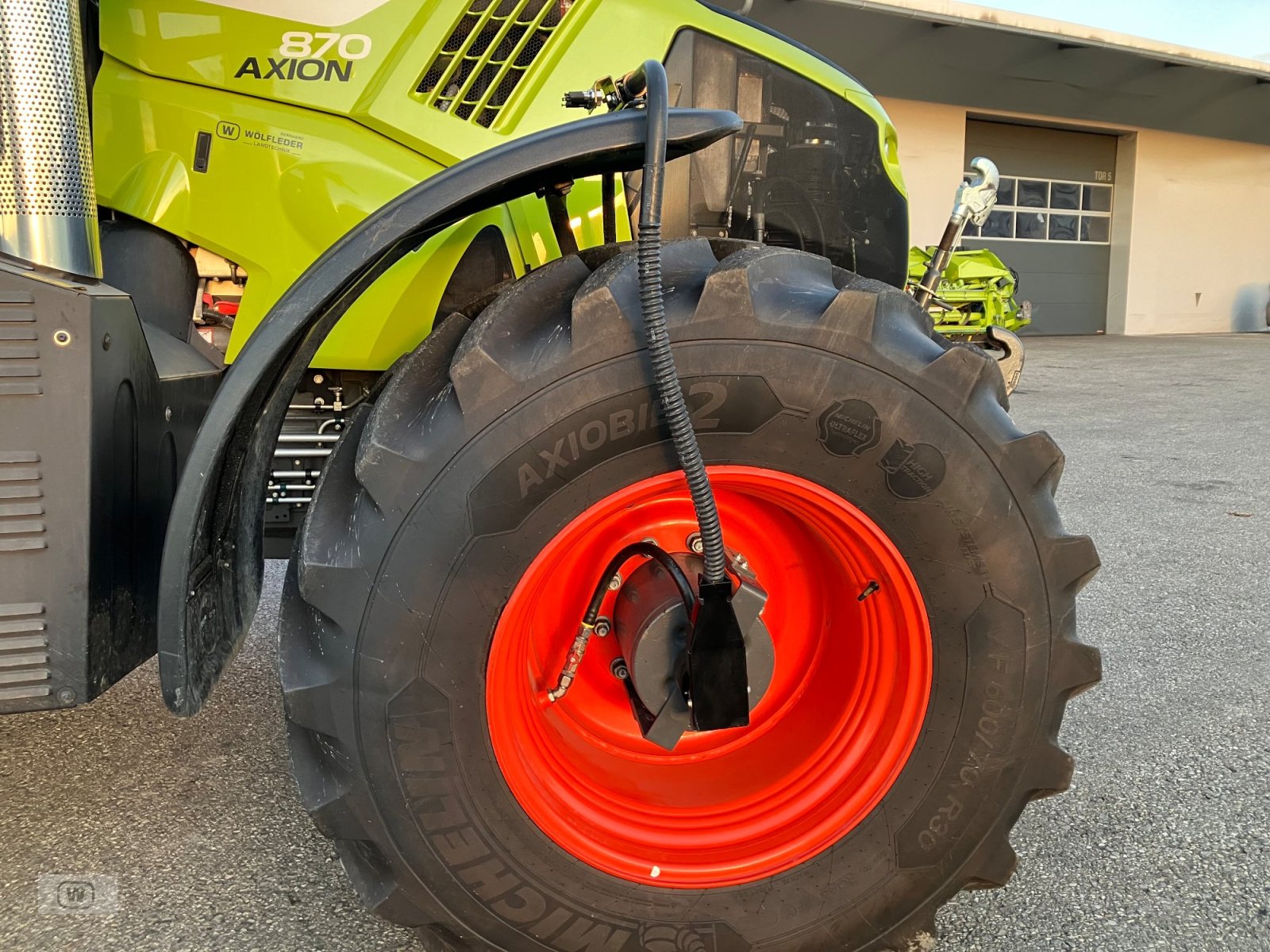 Traktor Türe ait CLAAS Axion 870 CMATIC  CEBIS, Gebrauchtmaschine içinde Zell an der Pram (resim 14)