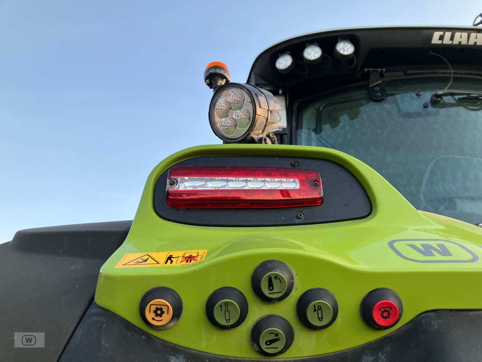 Traktor Türe ait CLAAS Axion 870 CMATIC  CEBIS, Gebrauchtmaschine içinde Zell an der Pram (resim 18)