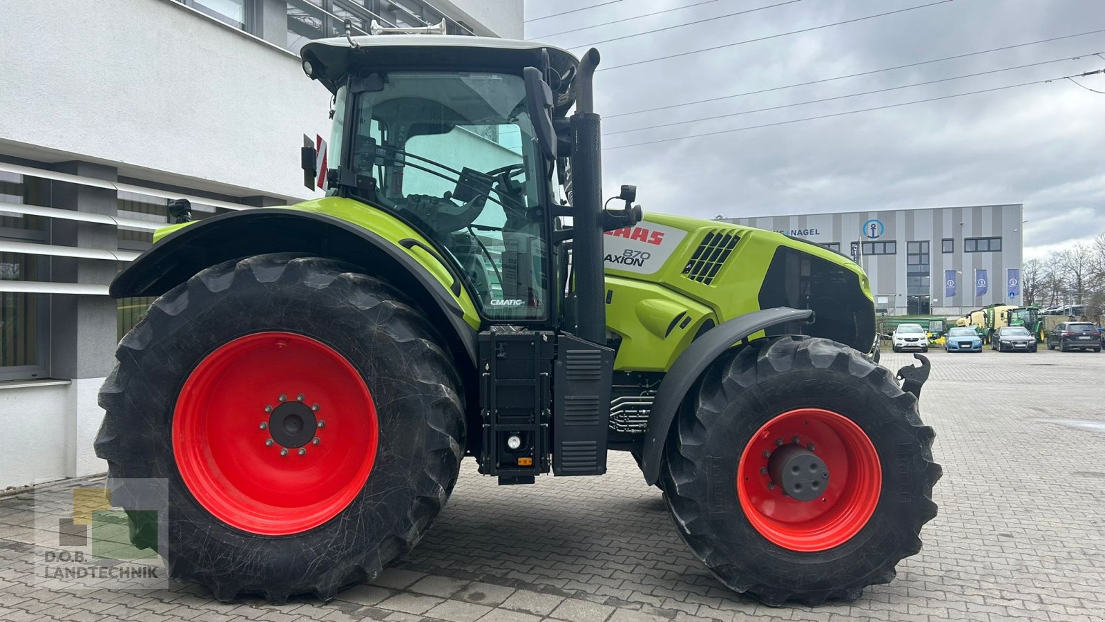 Traktor типа CLAAS Axion 870 CMATIC  CEBIS, Gebrauchtmaschine в Regensburg (Фотография 4)