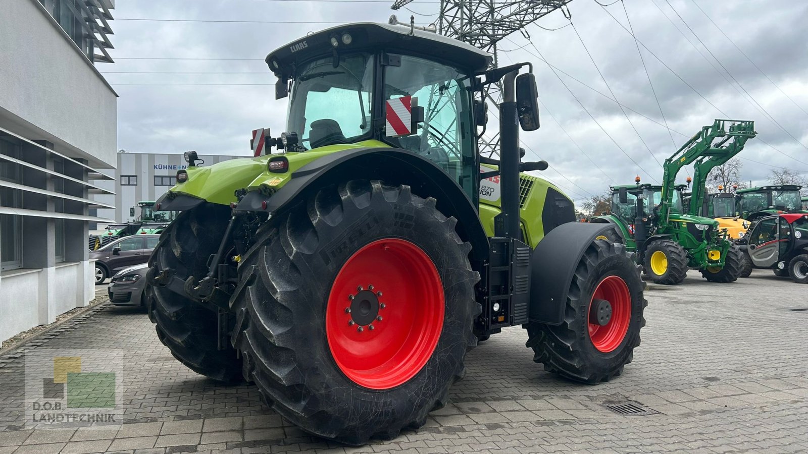 Traktor des Typs CLAAS Axion 870 CMATIC  CEBIS, Gebrauchtmaschine in Regensburg (Bild 7)