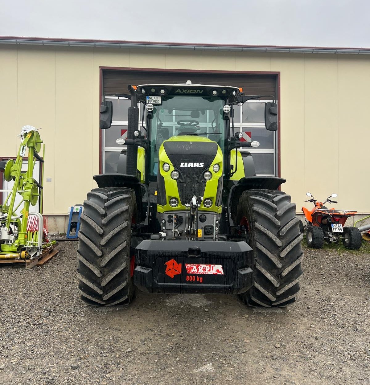 Traktor tipa CLAAS Axion 870 CMATIC  CEBIS, Gebrauchtmaschine u Oberscheinfeld (Slika 1)