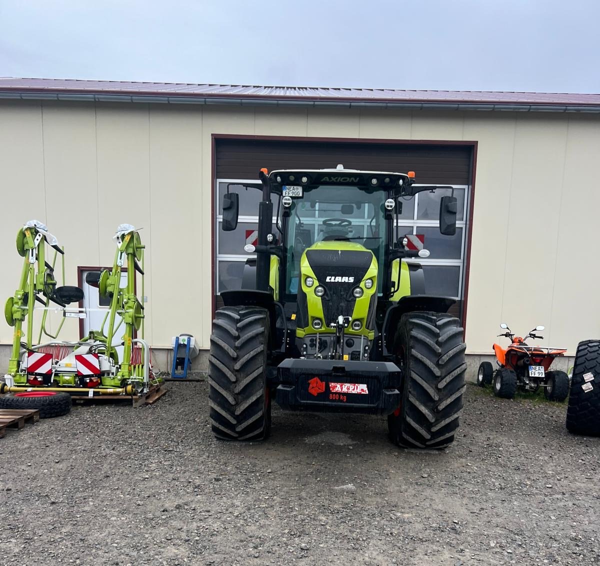 Traktor tipa CLAAS Axion 870 CMATIC  CEBIS, Gebrauchtmaschine u Oberscheinfeld (Slika 2)