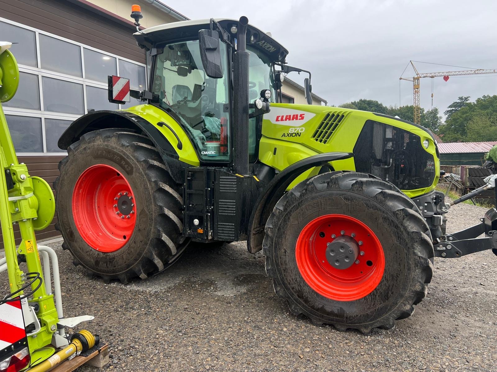 Traktor tipa CLAAS Axion 870 CMATIC  CEBIS, Gebrauchtmaschine u Oberscheinfeld (Slika 3)