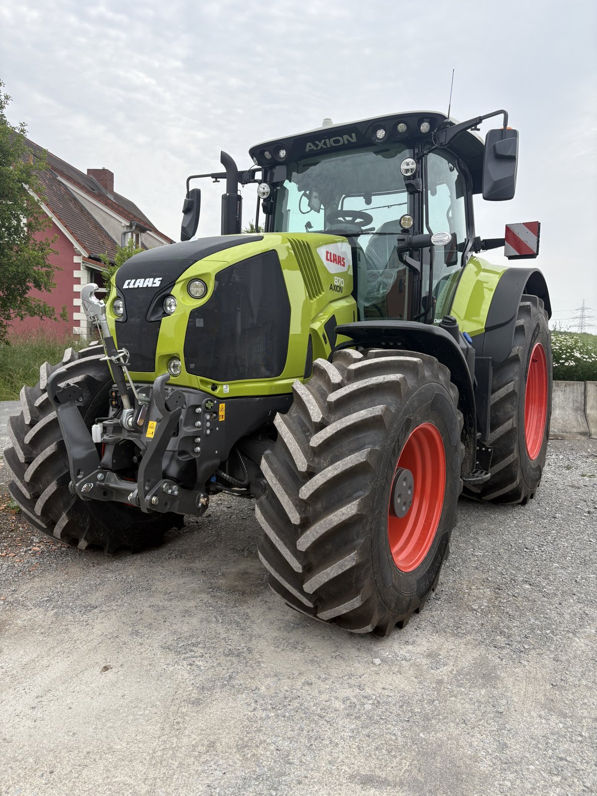 Traktor van het type CLAAS Axion 870 CMATIC  CEBIS, Gebrauchtmaschine in Oberscheinfeld (Foto 1)
