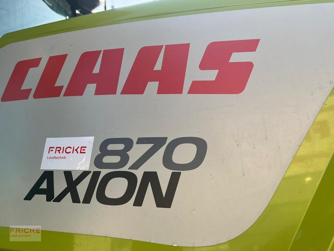 Traktor des Typs CLAAS Axion 870 Cmatic Cebis, Gebrauchtmaschine in Demmin (Bild 2)