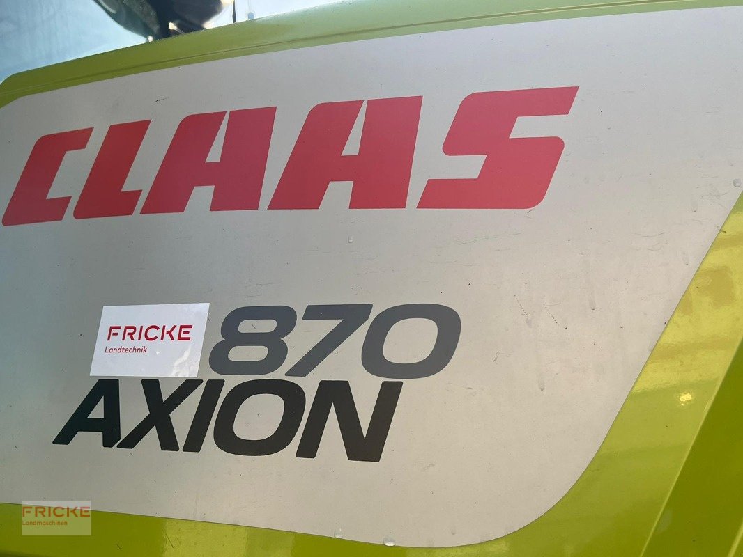 Traktor a típus CLAAS Axion 870 Cmatic Cebis, Gebrauchtmaschine ekkor: Demmin (Kép 2)