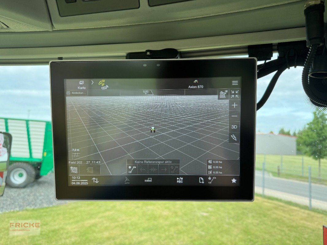 Traktor del tipo CLAAS Axion 870 CMATIC CEBIS, Gebrauchtmaschine In Bockel - Gyhum (Immagine 17)