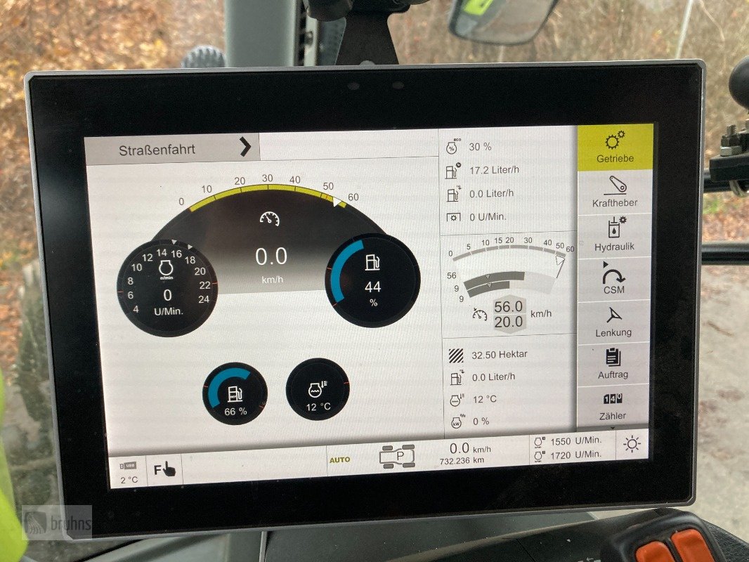 Traktor tip CLAAS AXION 870 CMATIC CEBIS, Gebrauchtmaschine in Karstädt (Poză 13)