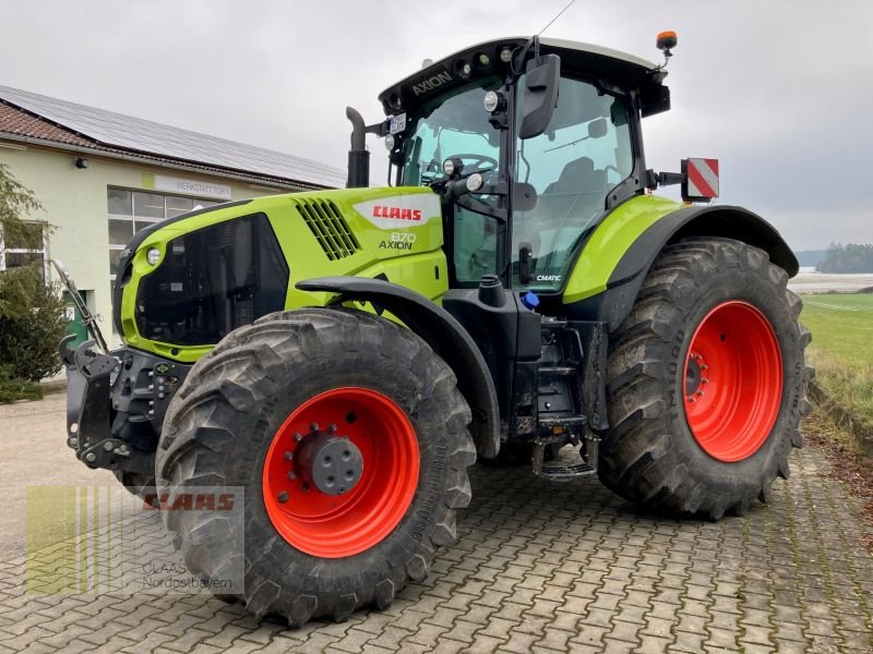 Traktor des Typs CLAAS AXION 870 CMATIC CEBIS, Vorführmaschine in Breitenbrunn (Bild 3)