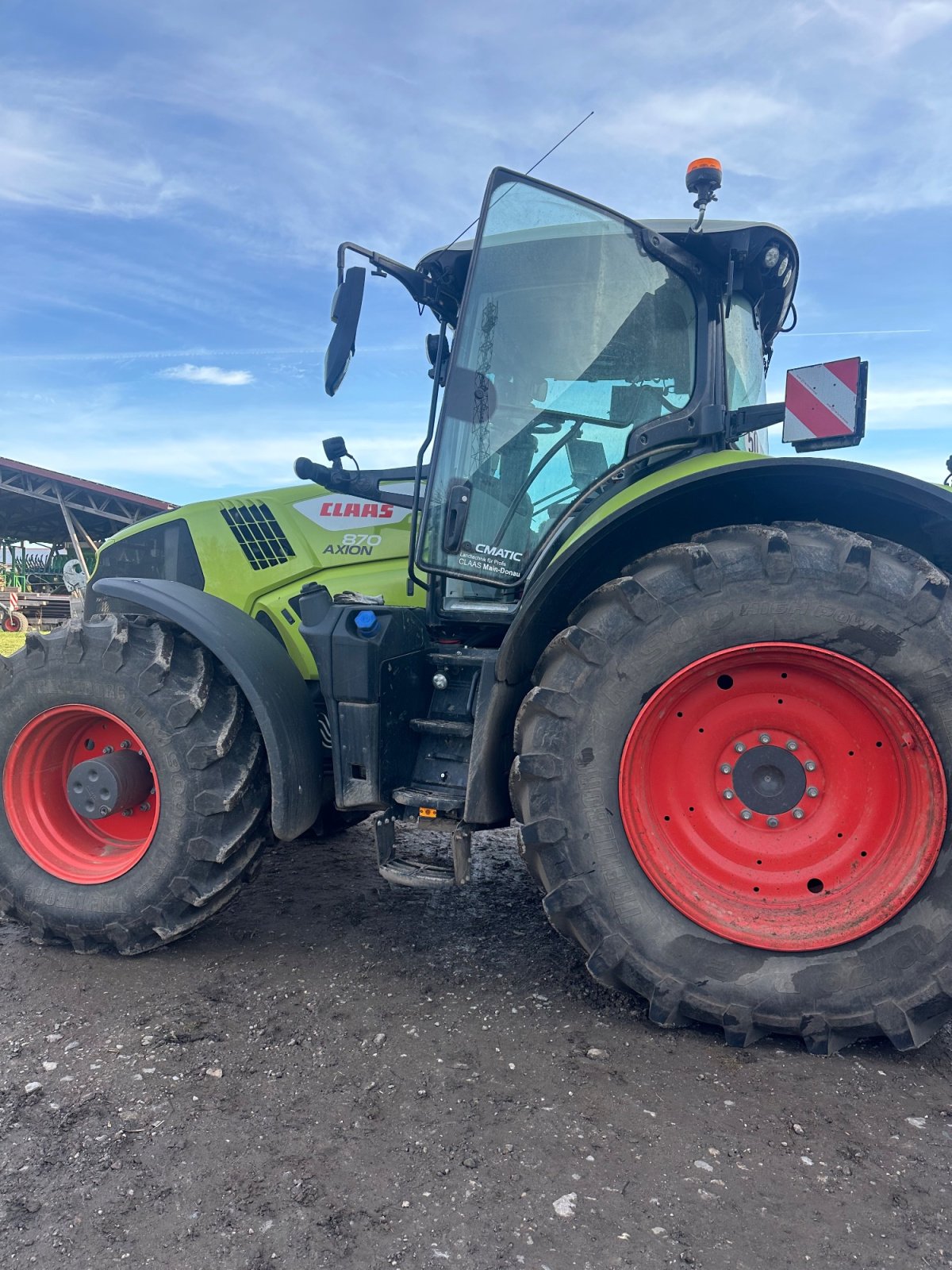Traktor van het type CLAAS Axion 870 CMATIC  CEBIS, Gebrauchtmaschine in Apolda (Foto 2)