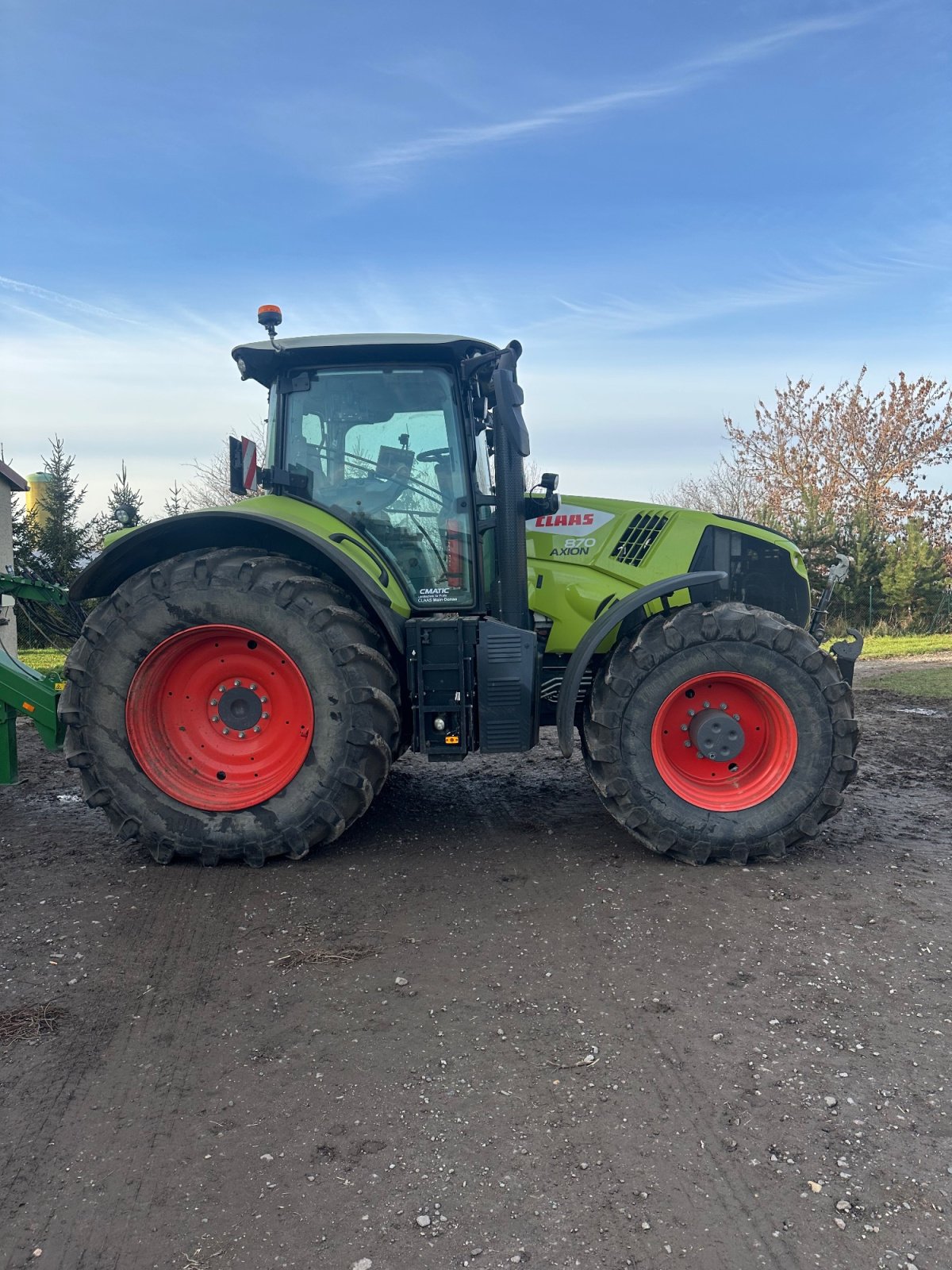 Traktor van het type CLAAS Axion 870 CMATIC  CEBIS, Gebrauchtmaschine in Apolda (Foto 3)