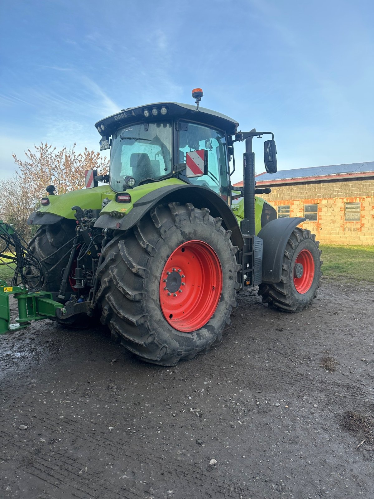 Traktor van het type CLAAS Axion 870 CMATIC  CEBIS, Gebrauchtmaschine in Apolda (Foto 4)