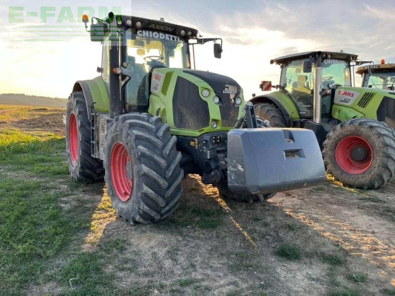 Traktor του τύπου CLAAS axion 870 cmatic CMATIC, Gebrauchtmaschine σε LENO (Φωτογραφία 1)