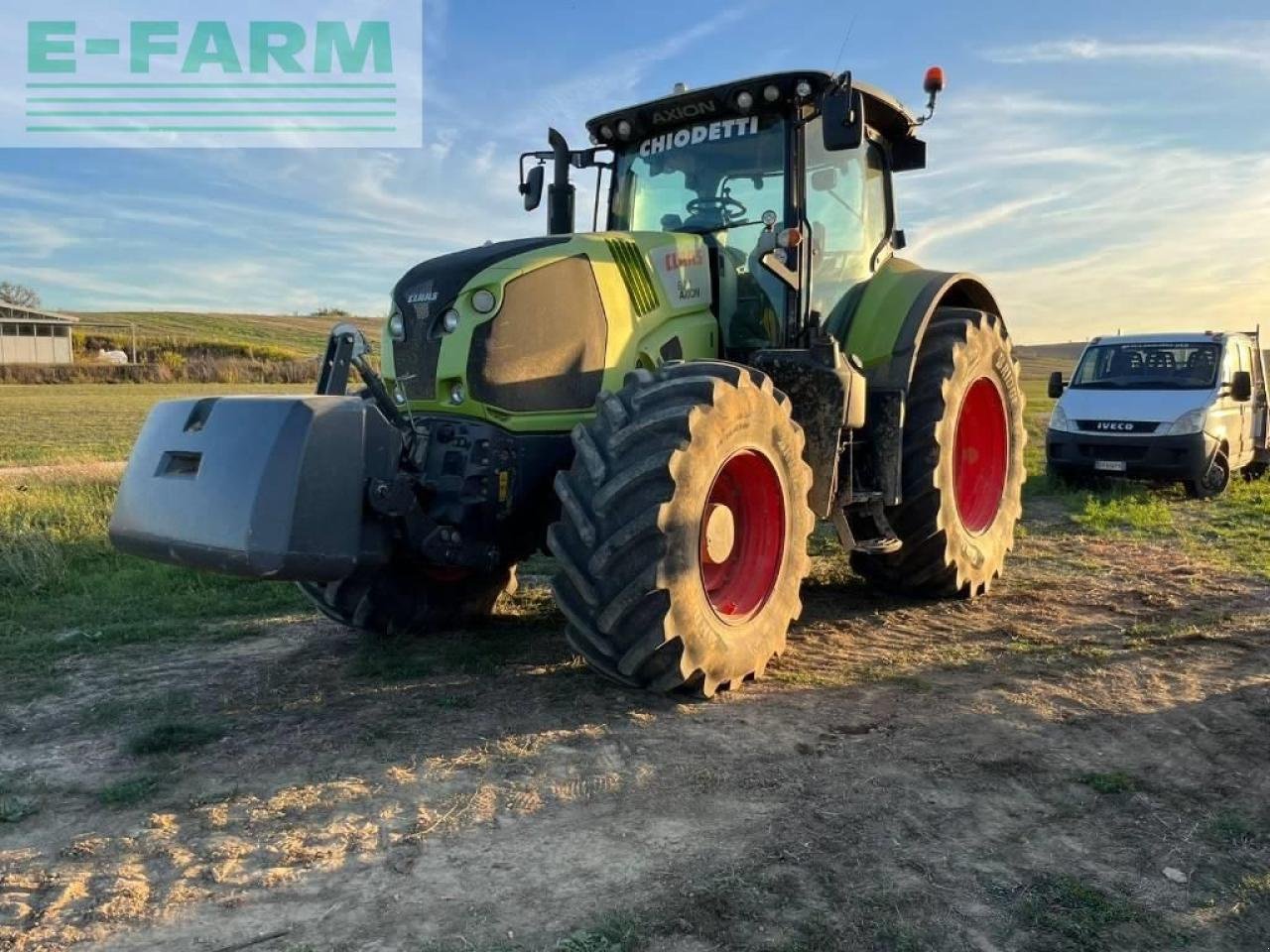 Traktor του τύπου CLAAS axion 870 cmatic CMATIC, Gebrauchtmaschine σε LENO (Φωτογραφία 2)