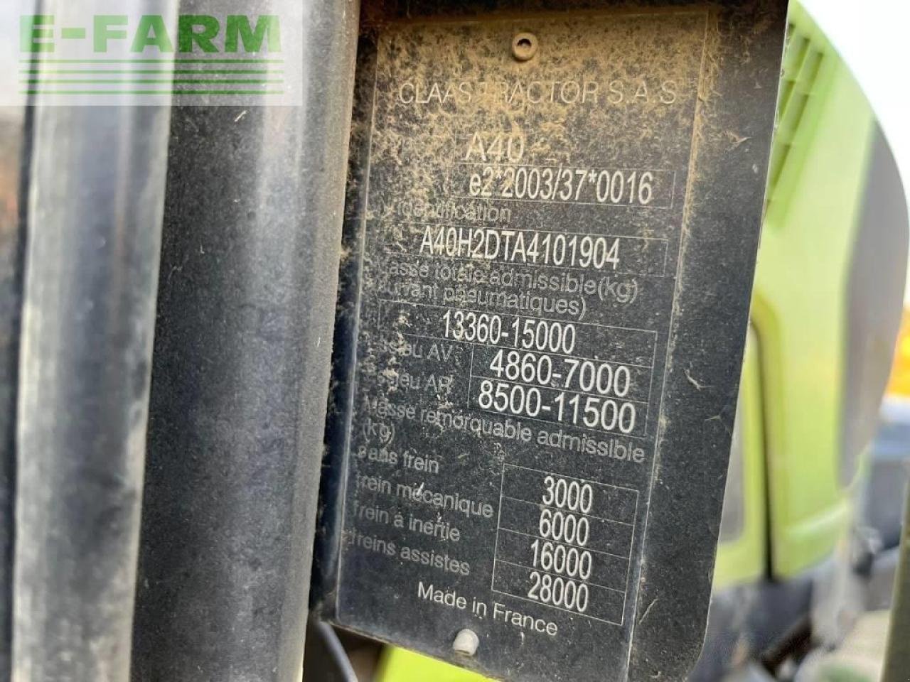 Traktor του τύπου CLAAS axion 870 cmatic CMATIC, Gebrauchtmaschine σε LENO (Φωτογραφία 5)