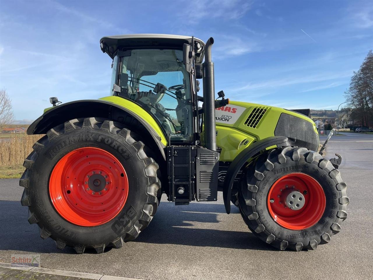 Traktor типа CLAAS Axion 870 Cmatic GPS READY Front-PTO 3651 Bh, Gebrauchtmaschine в Schierling (Фотография 8)