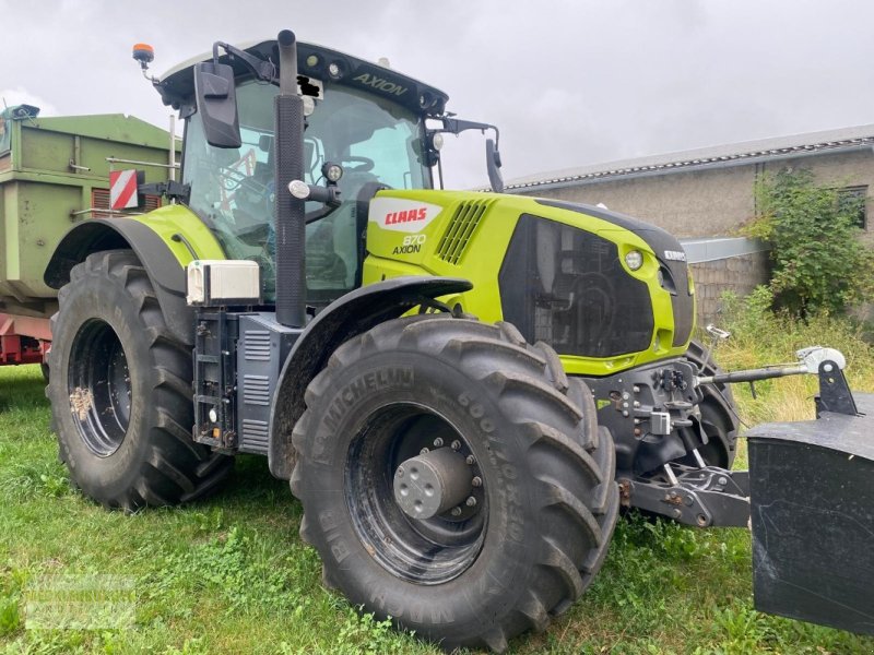 Traktor typu CLAAS Axion 870 Cmatic + GPS RTK, Gebrauchtmaschine v Mühlengeez (Obrázek 1)