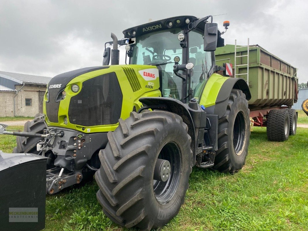 Traktor του τύπου CLAAS Axion 870 Cmatic + GPS RTK, Gebrauchtmaschine σε Mühlengeez (Φωτογραφία 7)