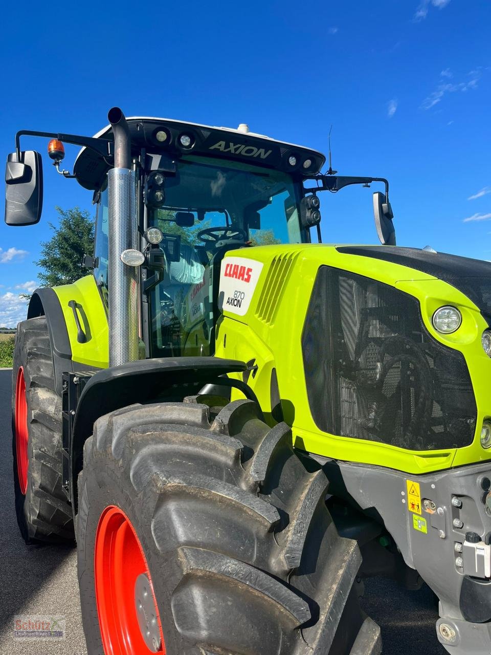 Traktor типа CLAAS Axion 870 CMATIC, GPS S10, CEBIS TOUCH, 2463 Bh, Gebrauchtmaschine в Schierling (Фотография 7)