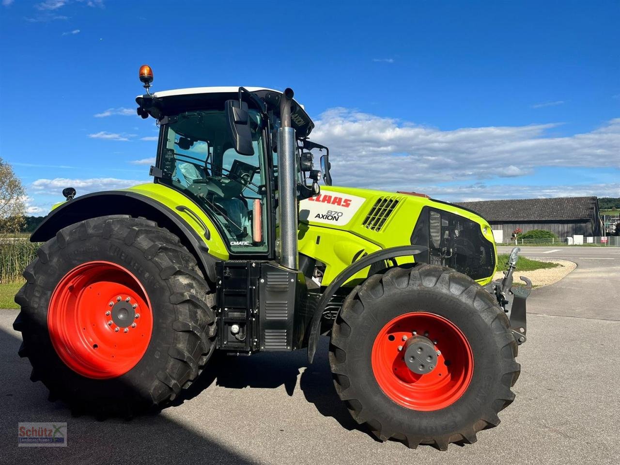 Traktor типа CLAAS Axion 870 CMATIC, GPS S10, CEBIS TOUCH, 2463 Bh, Gebrauchtmaschine в Schierling (Фотография 9)