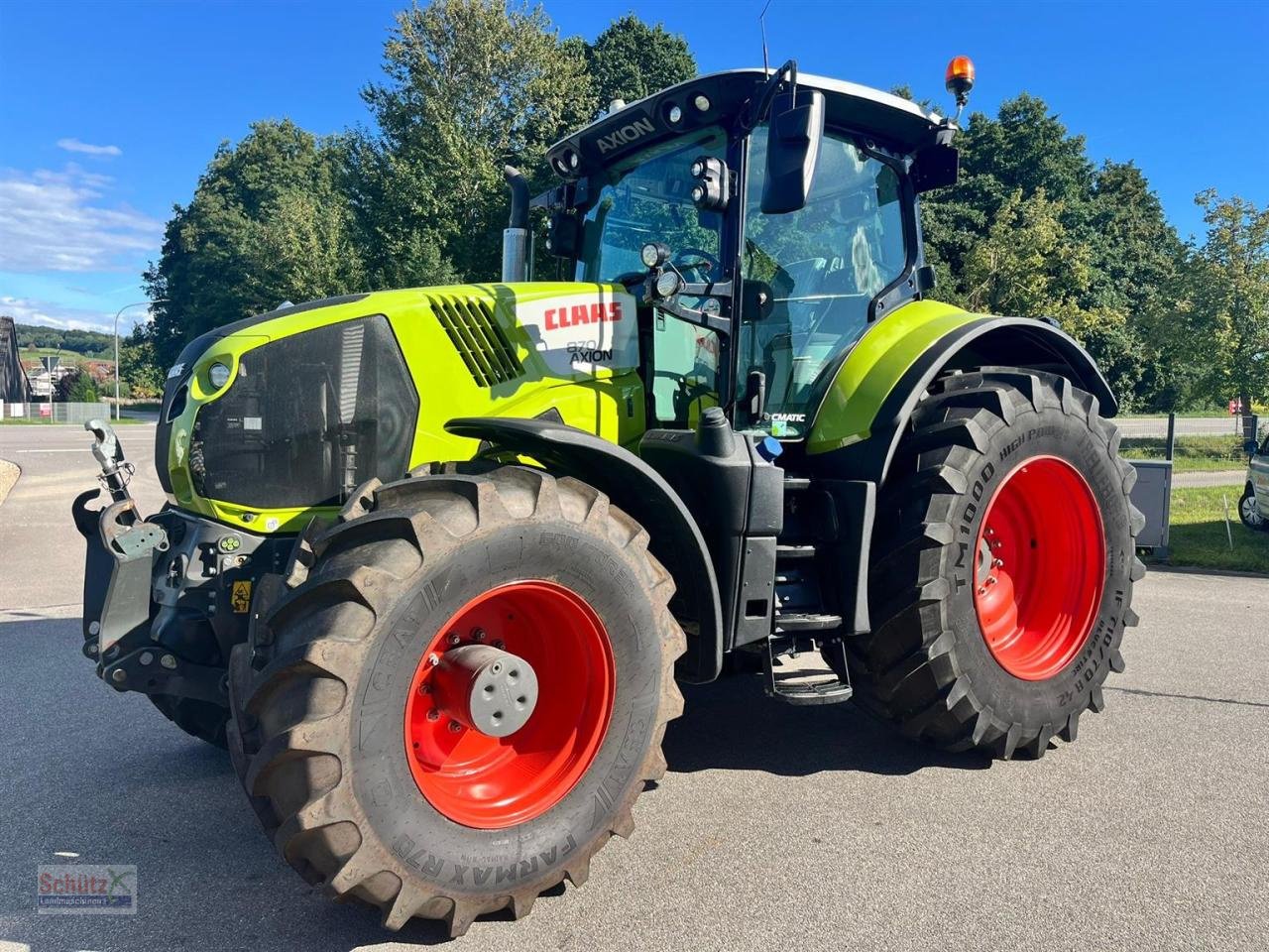 Traktor tip CLAAS Axion 870 CMATIC, GPS S10, CEBIS TOUCH, TOP, Gebrauchtmaschine in Schierling (Poză 2)