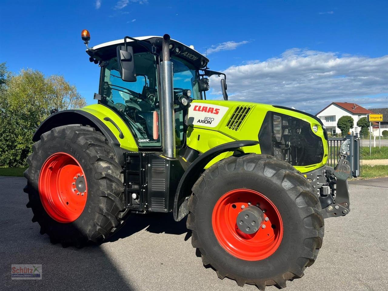 Traktor tip CLAAS Axion 870 CMATIC, GPS S10, CEBIS TOUCH, TOP, Gebrauchtmaschine in Schierling (Poză 8)