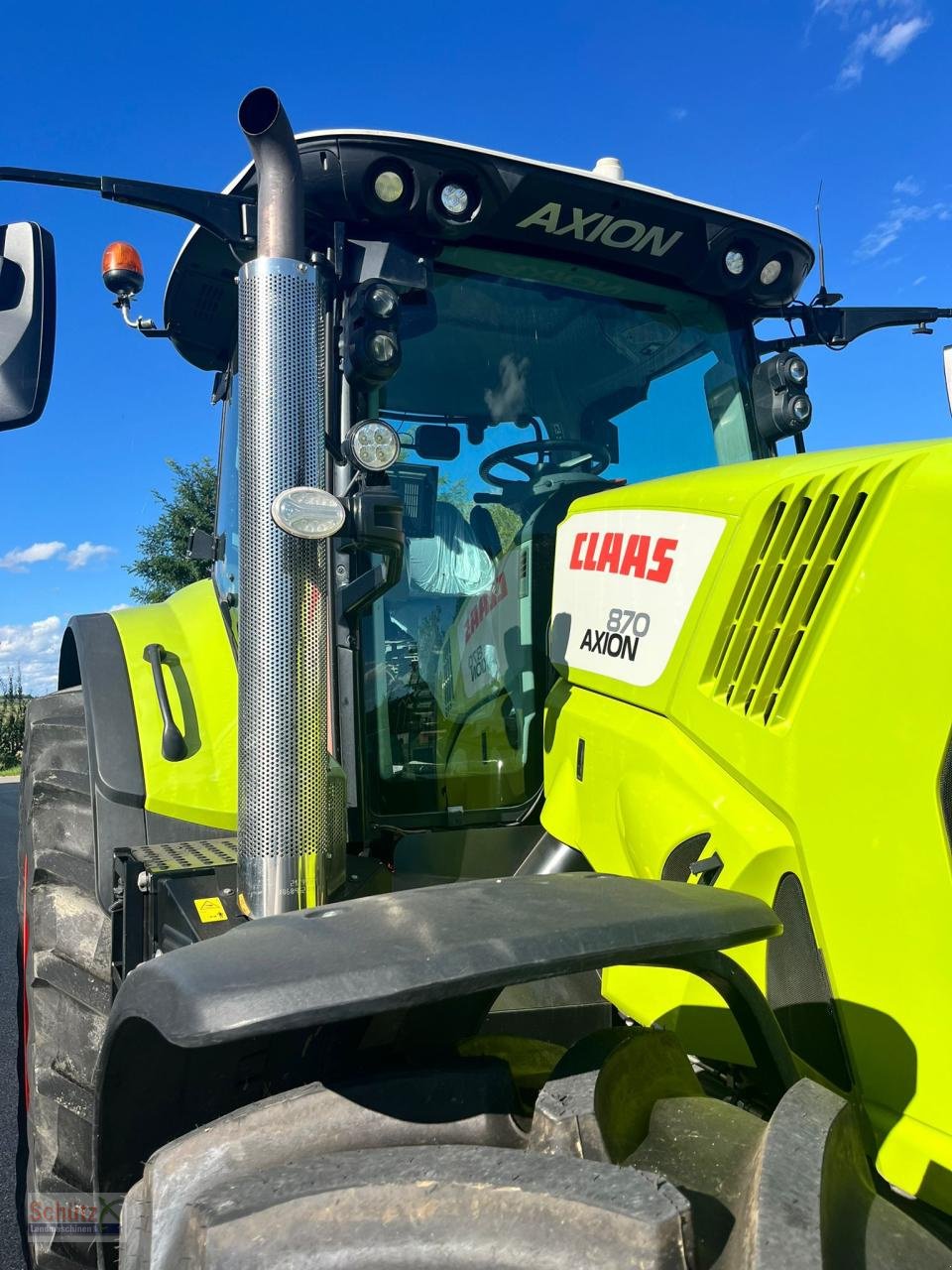 Traktor tip CLAAS Axion 870 CMATIC, GPS S10, CEBIS TOUCH, TOP, Gebrauchtmaschine in Schierling (Poză 10)