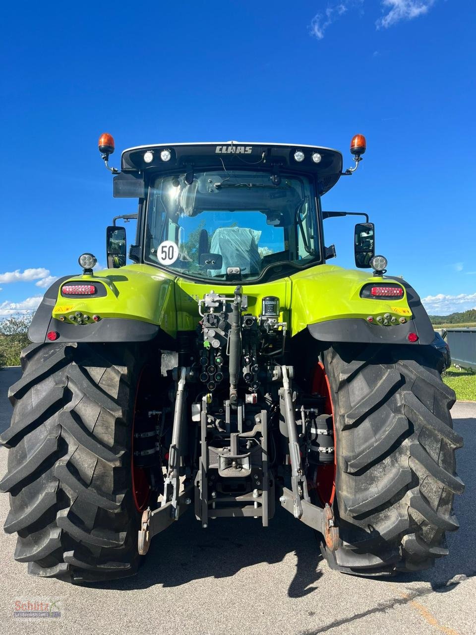 Traktor tip CLAAS Axion 870 CMATIC, GPS S10, CEBIS TOUCH, TOP, Gebrauchtmaschine in Schierling (Poză 13)