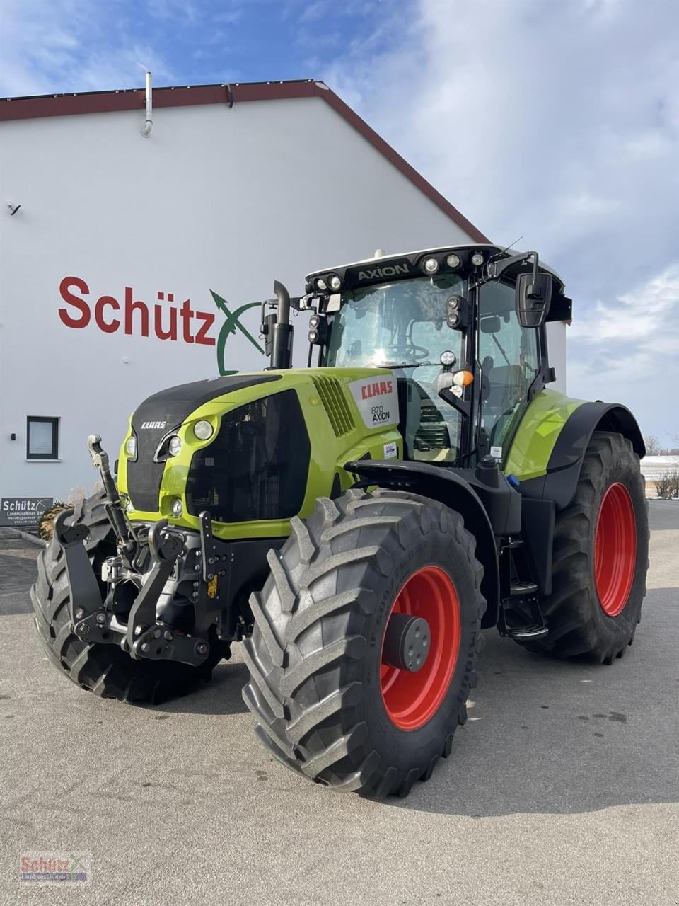 Traktor tipa CLAAS Axion 870 CMATIC GPS S10 RTK Front-PTO, Gebrauchtmaschine u Schierling (Slika 1)