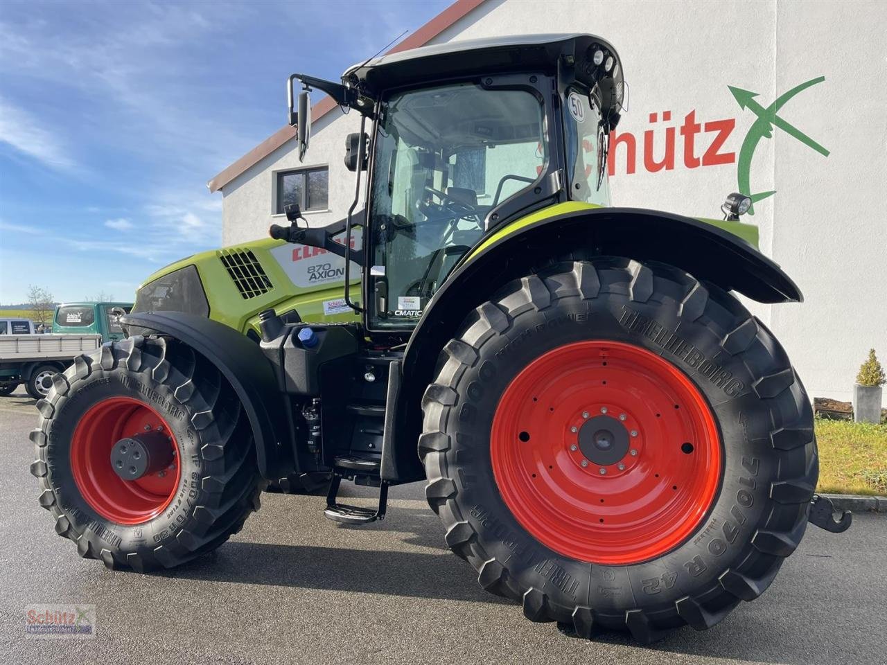 Traktor του τύπου CLAAS Axion 870 Cmatic GPS S10 RTK FZW Front-PTO, Gebrauchtmaschine σε Schierling (Φωτογραφία 3)
