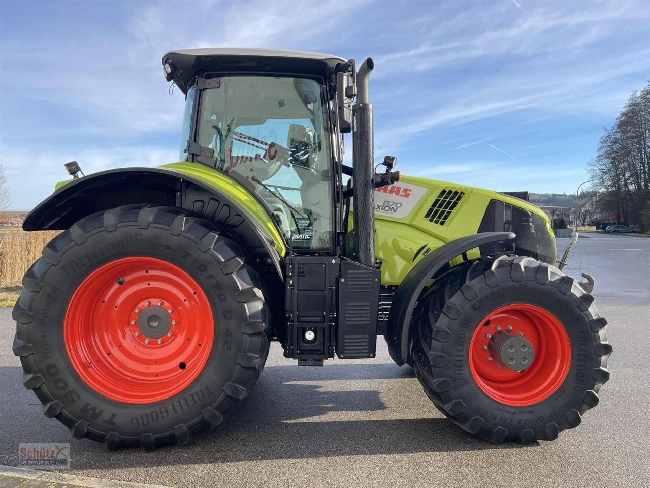 Traktor του τύπου CLAAS Axion 870 Cmatic GPS S10 RTK FZW Front-PTO, Gebrauchtmaschine σε Schierling (Φωτογραφία 8)