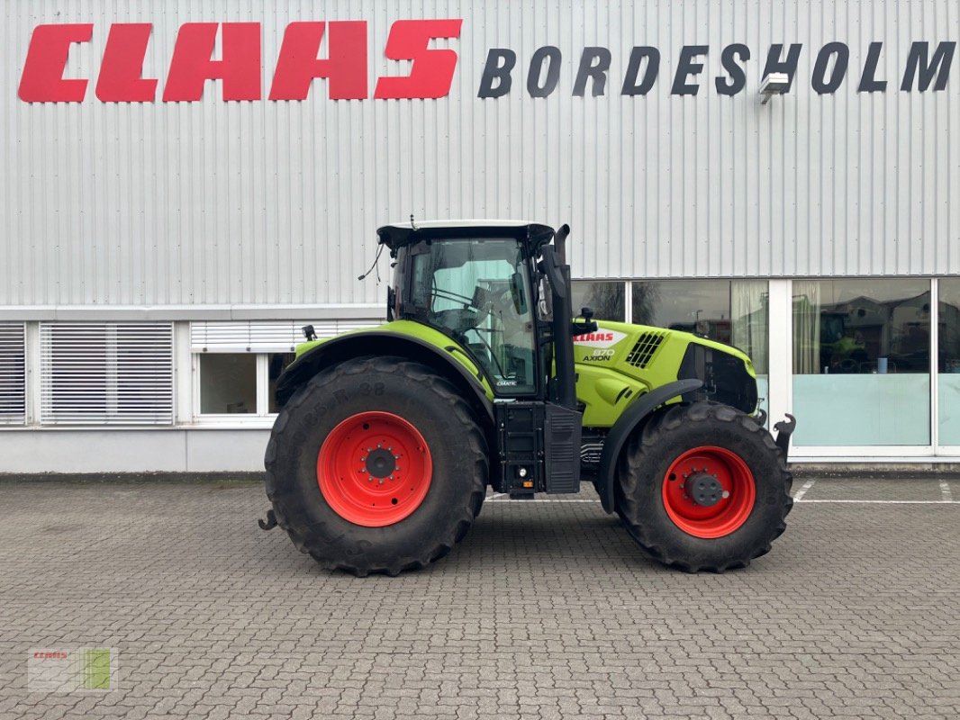Traktor типа CLAAS AXION 870 CMATIC (inkl. Gewährleistungsverlängerung), Gebrauchtmaschine в Bordesholm (Фотография 3)
