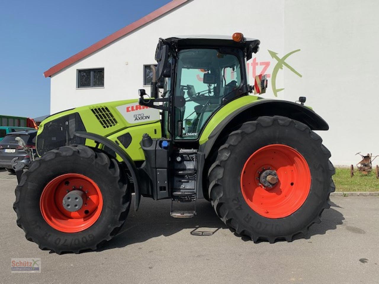 Traktor tipa CLAAS Axion 870 CMATIC mit Cebis Touch und GPS S10, TOP, Gebrauchtmaschine u Schierling (Slika 2)