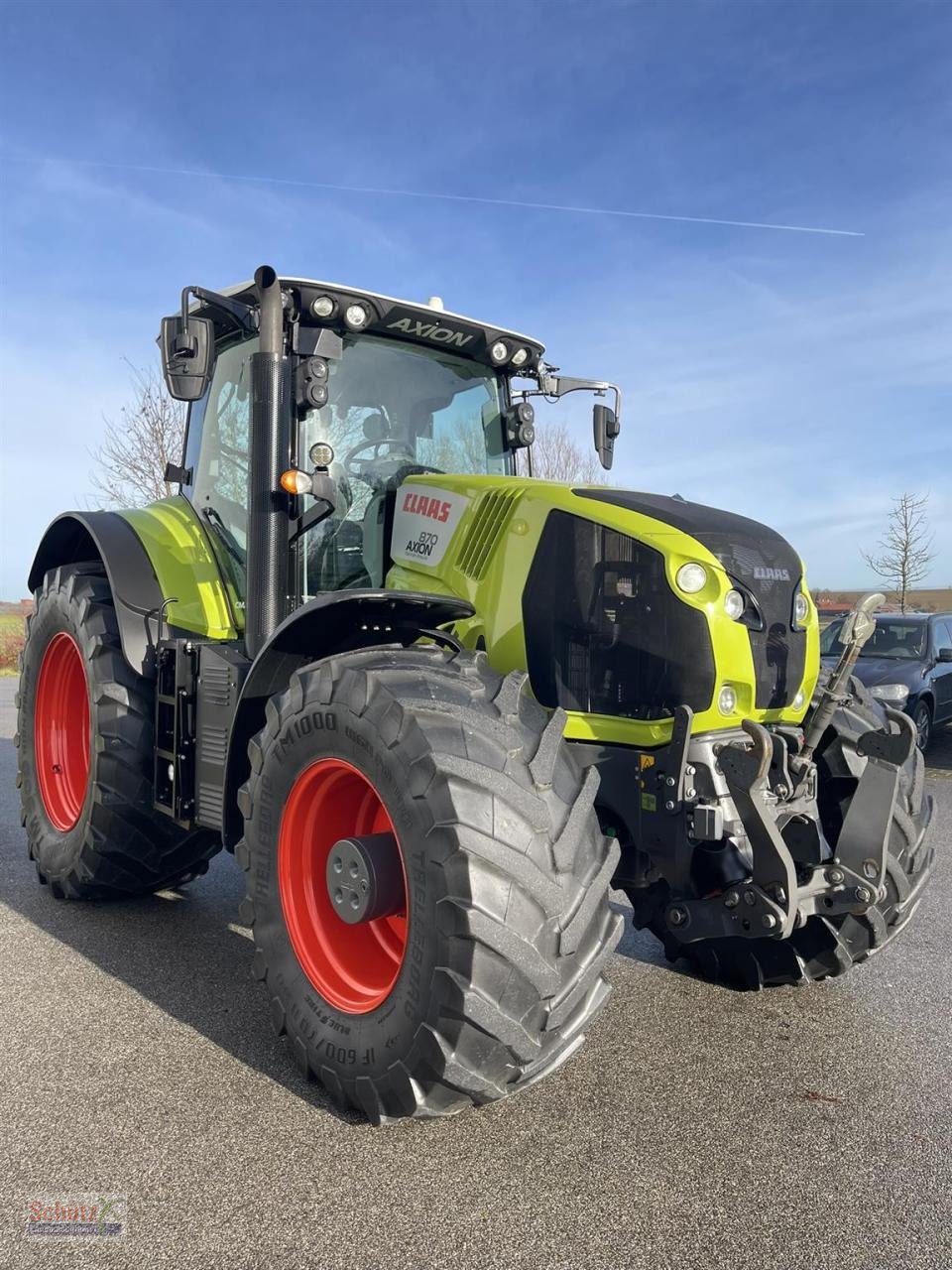 Traktor vrste CLAAS Axion 870 CMATIC mit GPS S10 RTK, Front-PTO, Gebrauchtmaschine v Schierling (Slika 9)