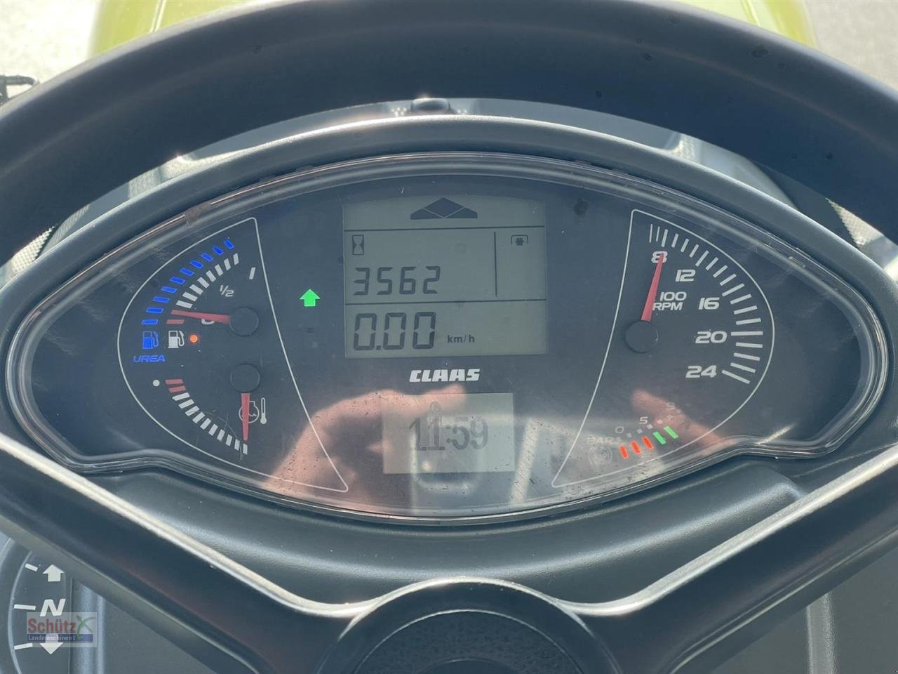 Traktor vrste CLAAS Axion 870 CMATIC mit GPS S10 RTK, Front-PTO, Gebrauchtmaschine v Schierling (Slika 15)