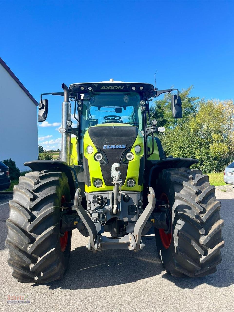 Traktor του τύπου CLAAS Axion 870 CMATIC mit S10 GPS und Cebis Touch, Vorderreifen NEU, Gebrauchtmaschine σε Schierling (Φωτογραφία 5)