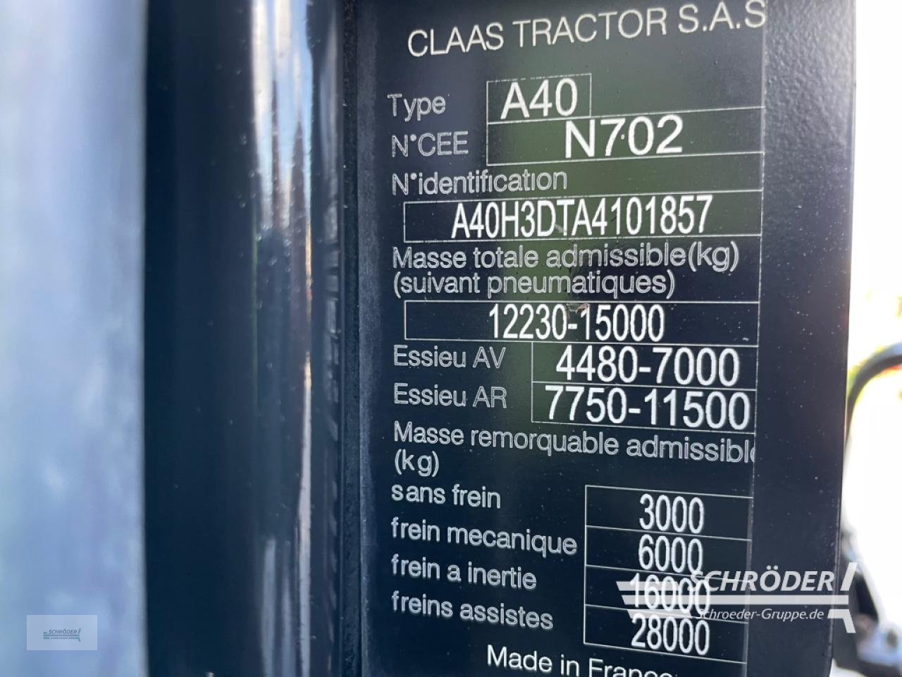 Traktor tipa CLAAS AXION 870 CMATIC RTK, Gebrauchtmaschine u Wildeshausen (Slika 22)
