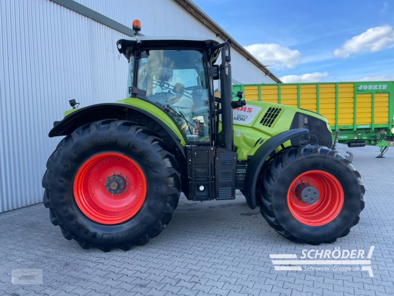 Traktor типа CLAAS AXION 870 CMATIC RTK, Gebrauchtmaschine в Wildeshausen (Фотография 2)