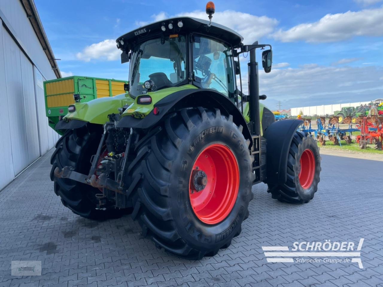 Traktor типа CLAAS AXION 870 CMATIC RTK, Gebrauchtmaschine в Wildeshausen (Фотография 3)