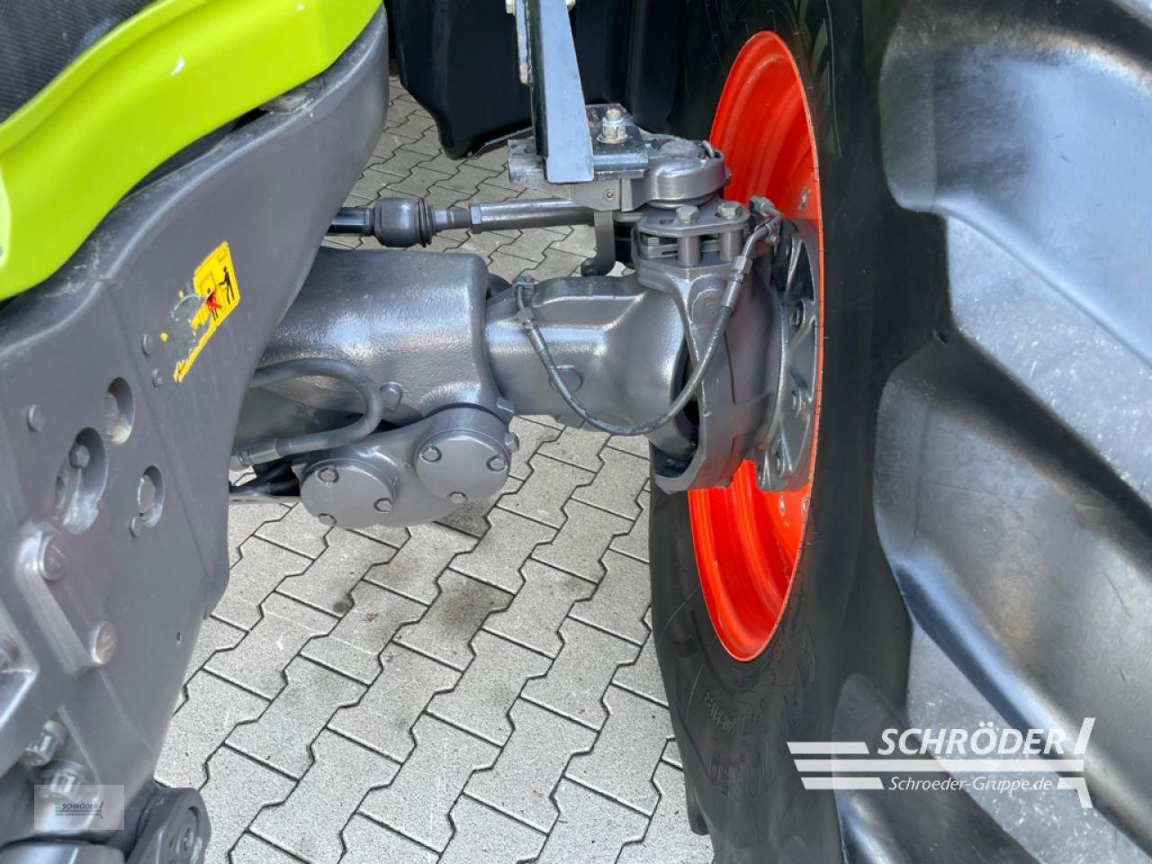 Traktor типа CLAAS AXION 870 CMATIC RTK, Gebrauchtmaschine в Wildeshausen (Фотография 9)