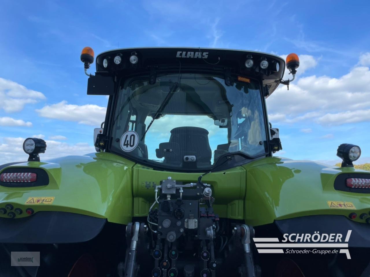 Traktor типа CLAAS AXION 870 CMATIC RTK, Gebrauchtmaschine в Wildeshausen (Фотография 17)
