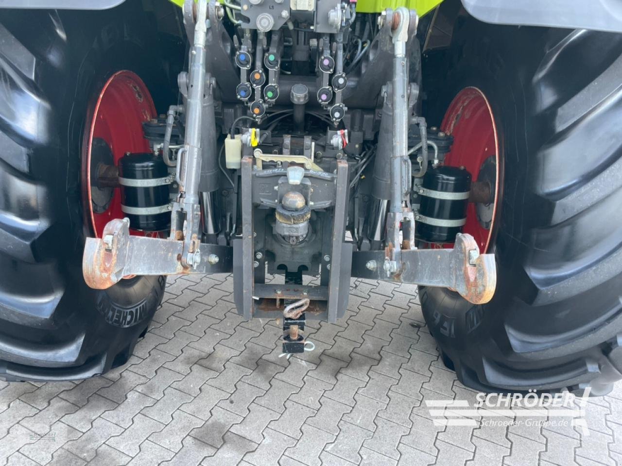 Traktor типа CLAAS AXION 870 CMATIC RTK, Gebrauchtmaschine в Wildeshausen (Фотография 19)