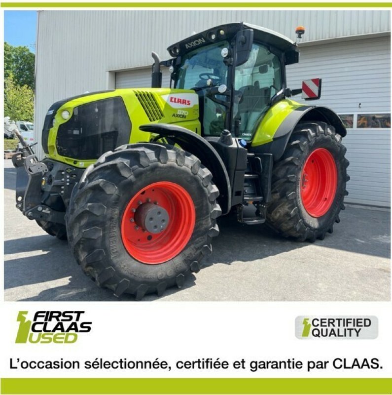 Traktor от тип CLAAS AXION 870 CMATIC S5 TRADITION, Gebrauchtmaschine в Feurs (Снимка 1)
