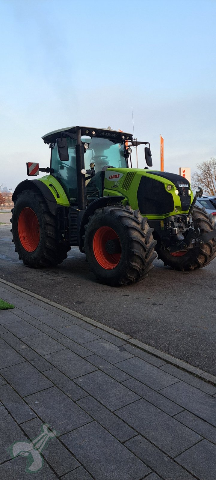 Traktor Türe ait CLAAS Axion 870 CMATIC, Gebrauchtmaschine içinde Neustadt an der Weinstraße (resim 3)