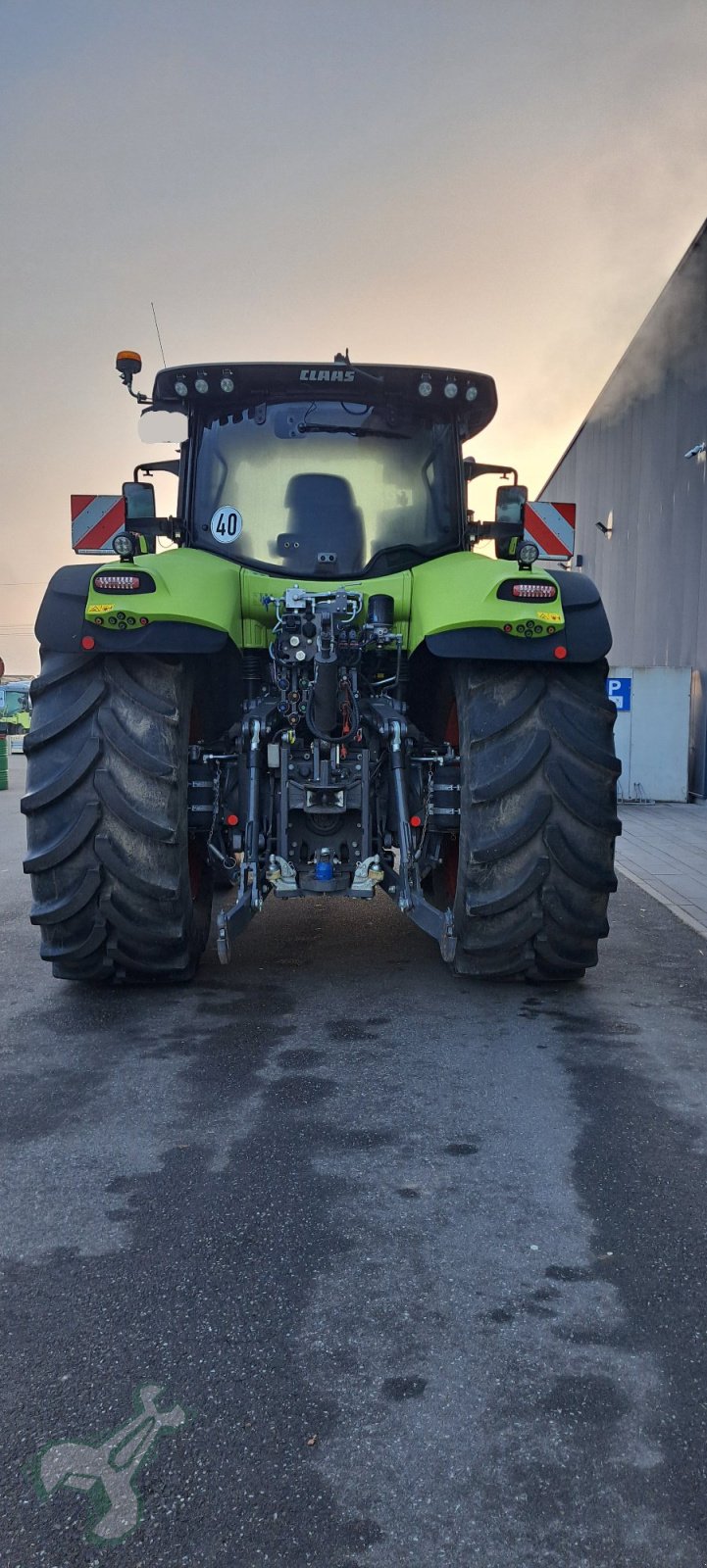 Traktor Türe ait CLAAS Axion 870 CMATIC, Gebrauchtmaschine içinde Neustadt an der Weinstraße (resim 4)