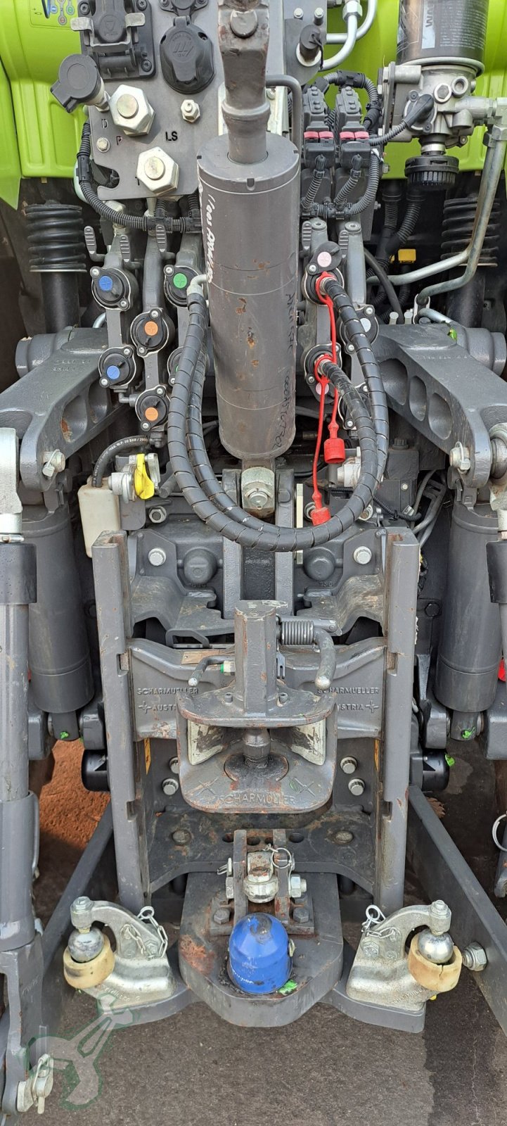 Traktor Türe ait CLAAS Axion 870 CMATIC, Gebrauchtmaschine içinde Neustadt an der Weinstraße (resim 10)