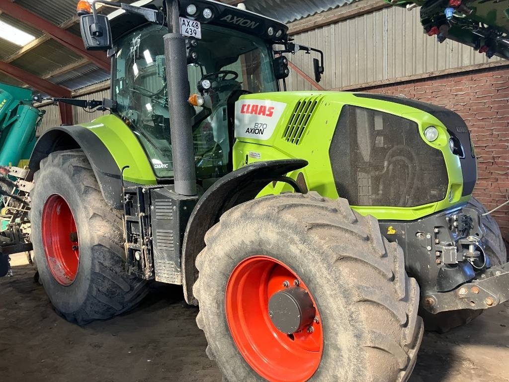 Traktor del tipo CLAAS Axion 870 Cmatic, Gebrauchtmaschine In Hinnerup (Immagine 7)