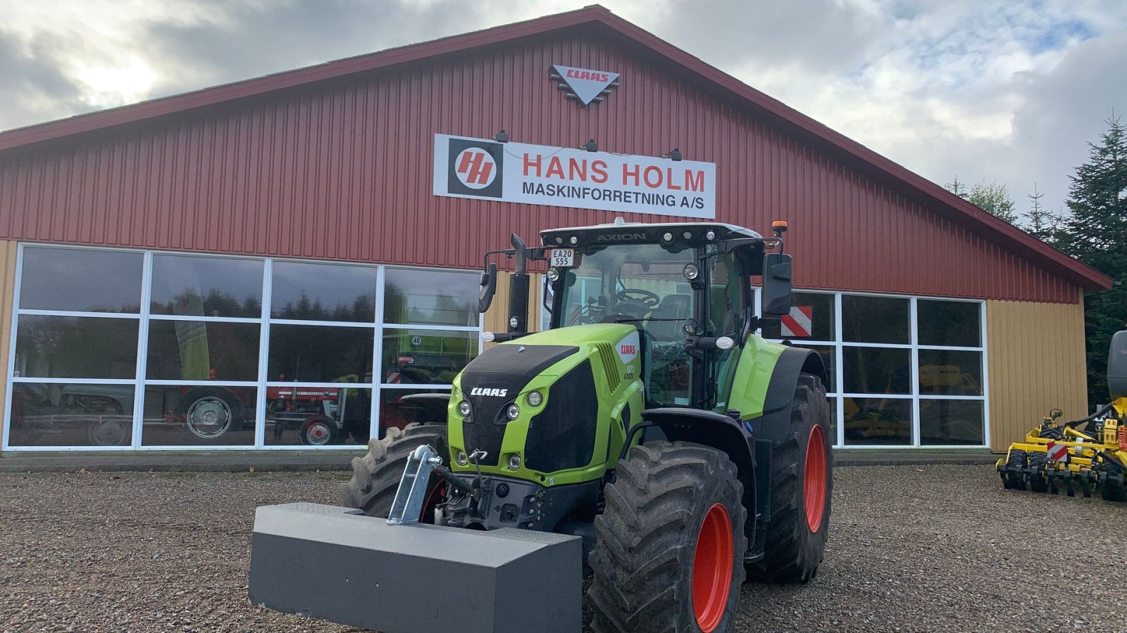 Traktor a típus CLAAS AXION 870 CMATIC, Gebrauchtmaschine ekkor: Tinglev (Kép 1)