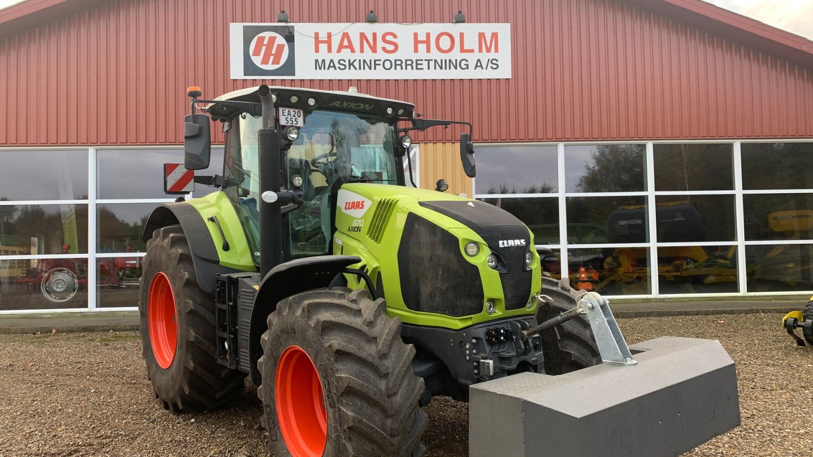 Traktor a típus CLAAS AXION 870 CMATIC, Gebrauchtmaschine ekkor: Tinglev (Kép 3)